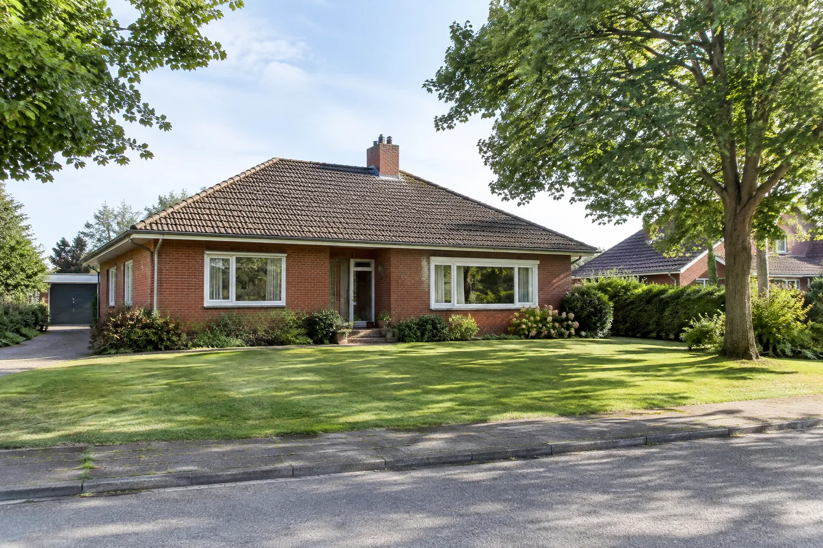 Bungalow in Wiesenbrück-Heidkamp, Aussenansicht