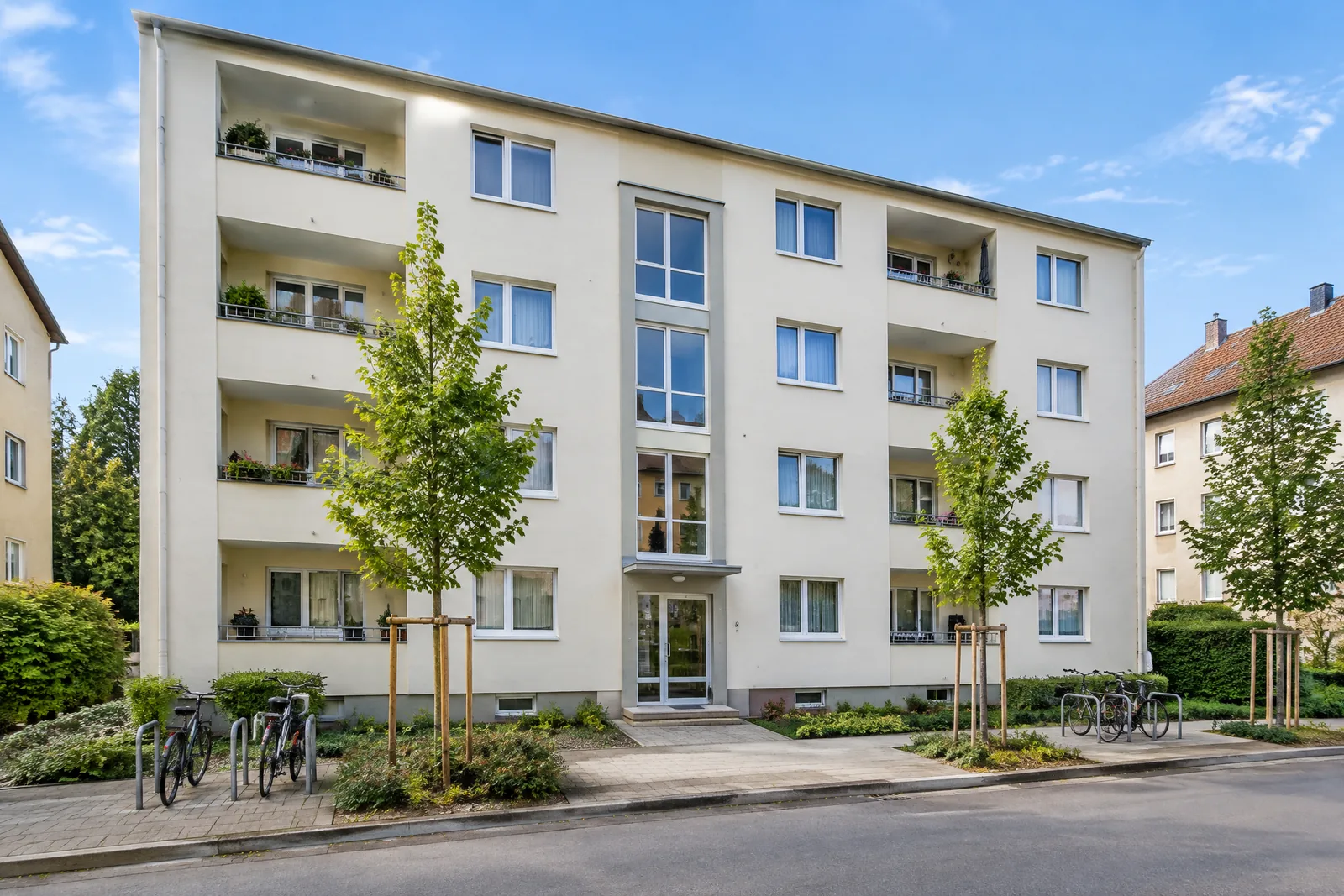 Etagenwohnung in Kranzbeck Innenstadt, Aussenansicht